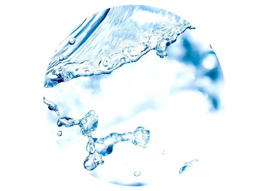 oczyszczona woda demineralizowana